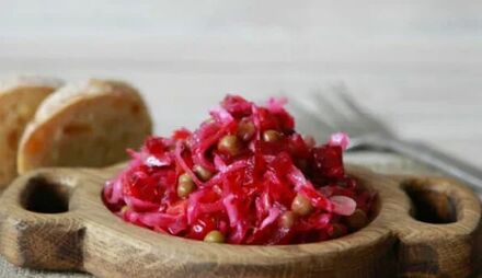 Vinaigrette sans pommes de terre